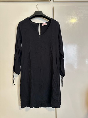 Pink Woman μαύρο ριχτό shirt dress size S σαν καινούριο