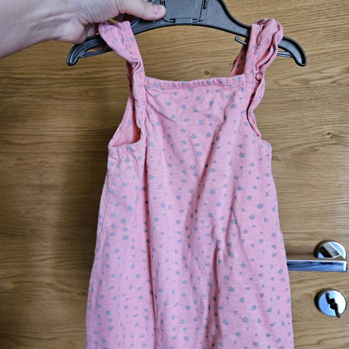 Mothercare baby rompers used 6-9 months for girl, 100% cotton