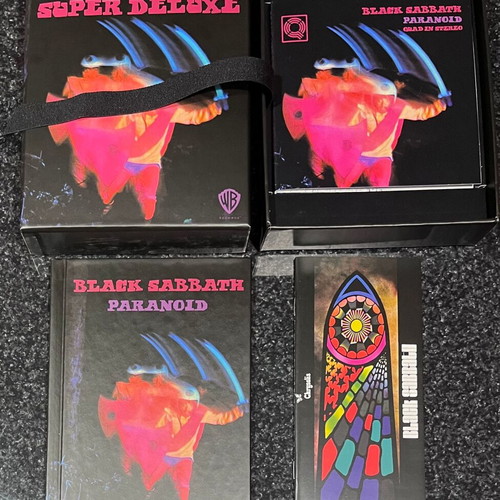 Black Sabbath Paranoid Super Deluxe box set limited edition like new