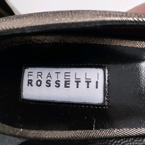 Fratelli Rossetti pumps used, size 38.5, metallic gold