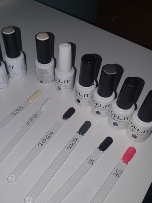 Σετ 8 ημιμόνιμα βερνίκια Gelitup gel nail polish σαν καινούργιο