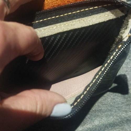 Burana crossbody bag new, natural leather with long strap