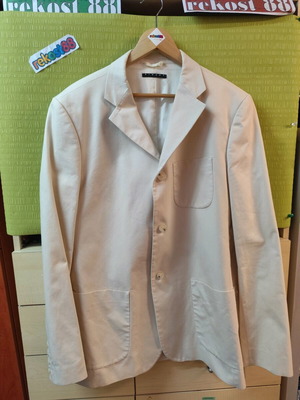 Sisley jacket like new, ice color, size 50