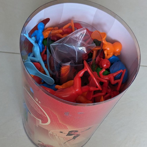 The Incredibles 2 Disney figurines new with heroes and villains