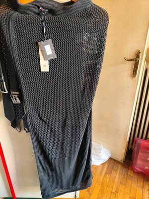 Tommy Jeans Open Stitch Maxi Skirt new, size S, black
