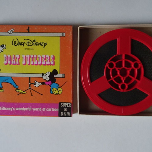 Disney Super 8mm Silent Cartoon Films Pack of 2, like new