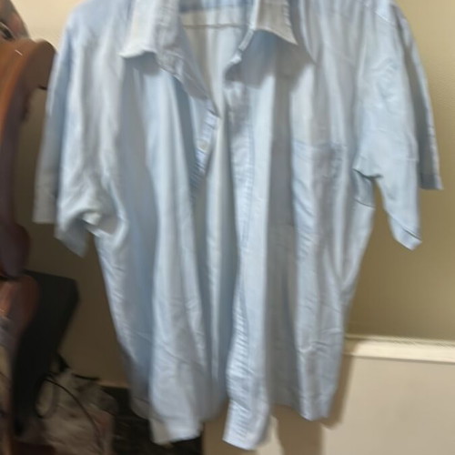 Bulldozer men's shirt XL used, blue