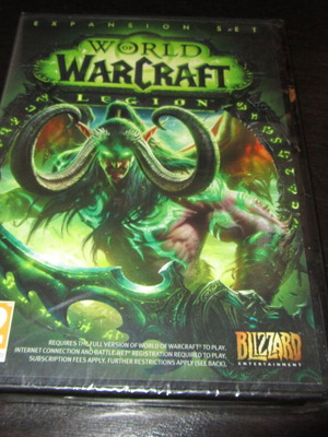 World of Warcraft Legion PC DVD καινούργιο σφραγισμένο