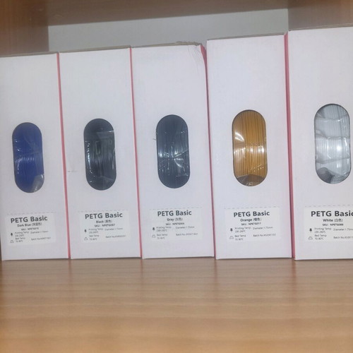 Filament PETG 1.75mm for 3D printer new in 5 colors
