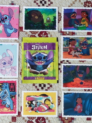 Lilo and Stitch Stickers new, Panini pack with loose stickers