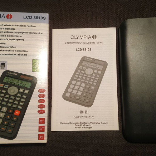 Olympia LCD 8510S scientific calculator new