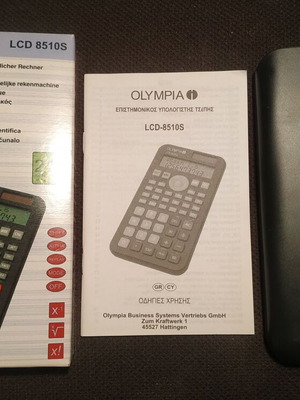 Olympia LCD 8510S scientific calculator new