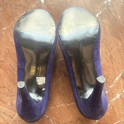 BSB Suede Pumps Size 39 Like New Purple