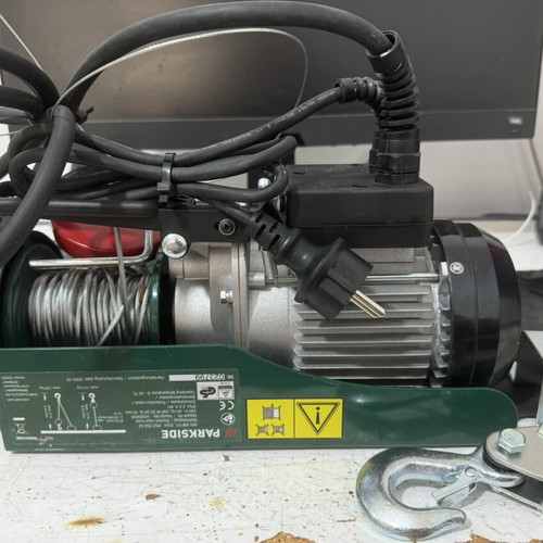 Parkside PSZ 250 A2 electric hoist, unused