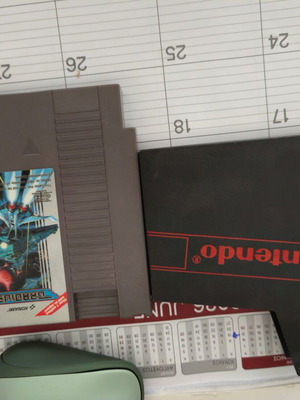 Gradius NES αυθεντικό cartridge με θήκη Nintendo μεταχειρισμένο, PAL