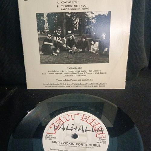 Valhalla - Coming Home vinyl like new, metal
