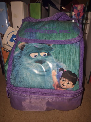 Τσάντα φαγητού Monsters Inc για νηπιαγωγείο καινούργια