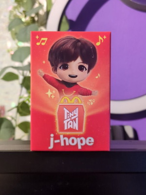 J-Hope BTS collectible figure new, TinyTAN x McDonald’s