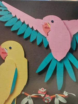 Lego Art The Fauna Collection Macaw Parrots 31211 καινούργιο με μικρό σκίσιμο