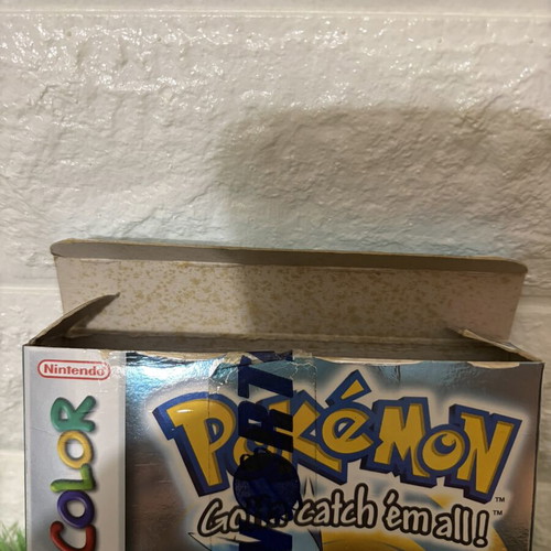 Pokémon Silver Version Game Boy Color used, complete with accessories