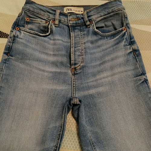 Zara jeans straight fit like new, blue, size S