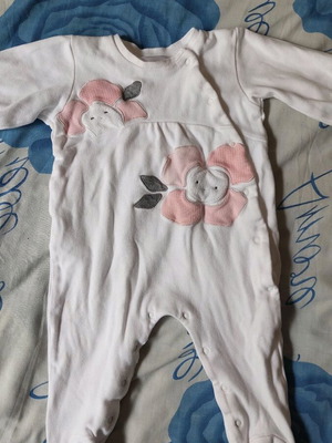 Mayoral baby romper used with marks