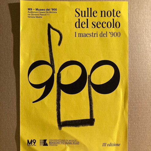 Flyer On the Notes of the Century The Masters of the 20th Century σαν καινούργιο