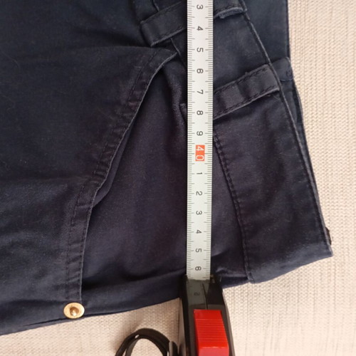 Mat Fashion Capri Pants used, size XL, blue