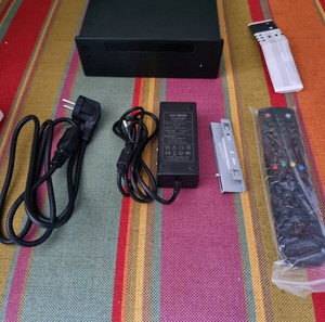ITX case Home Theater MS-TECH MC 20 HTPC mini +Τροφοδοτικό και τηλεκοντρόλ