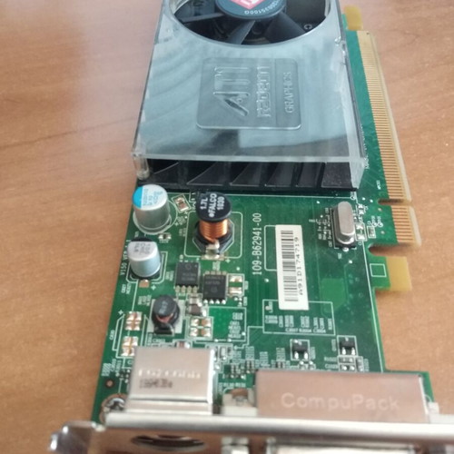 ATI Radeon graphics card used, dual monitor support, 10 years old
