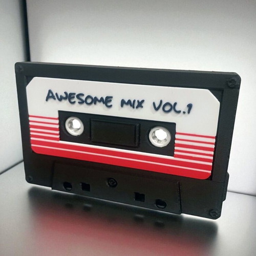 Awesome Mix Vol. 1 Cassette Lightbox New Guardians Inspired Retro Lamp