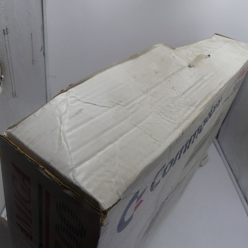 Commodore Amiga 500 keyboard box vintage used torn