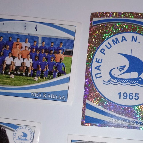 Panini Kavala Super League 2010-2011 football stickers pack