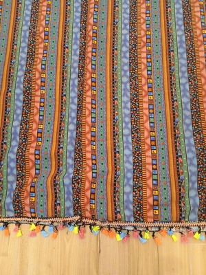 Boho curtains set of two like new