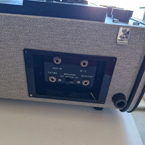 Sony antique tape recorder used
