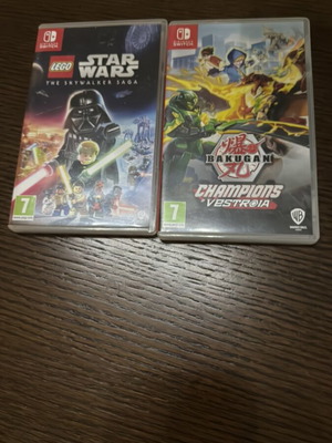 Bakugan, Lego Star Wars (Nintendo Switch) και Tomodachi Life (Nintendo 2/3DS) σαν καινούργια
