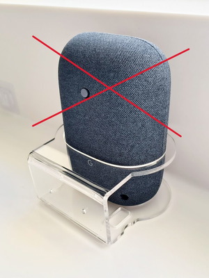 Акрилна стена стойка за Google Nest Audio нова