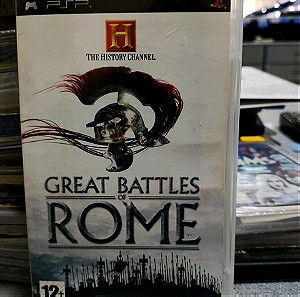 GREAT BATTLES OF ROME PSP USED