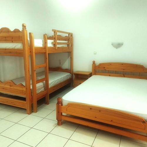 Double bed and bunk bed like new, Swedish wood