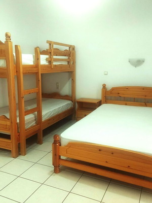 Double bed and bunk bed like new, Swedish wood