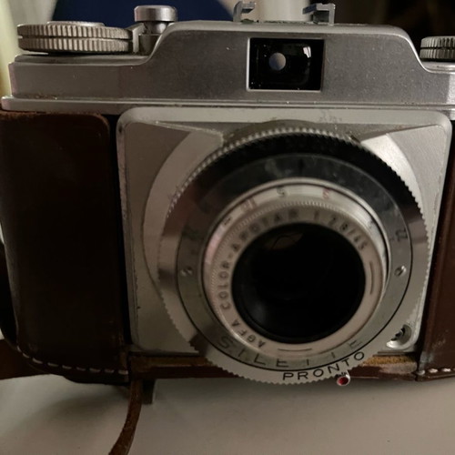 Camera used with case
