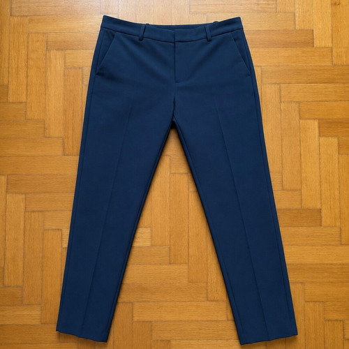 Zara office pants like new, dark blue, size M