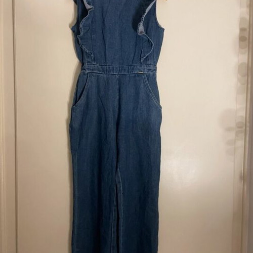 Regalinas jumpsuit medium blue like new