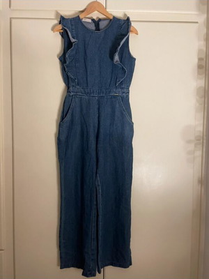 Regalinas jumpsuit medium blue like new