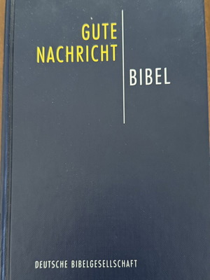 Gute Nachricht Bibel hardcover German Bible like new
