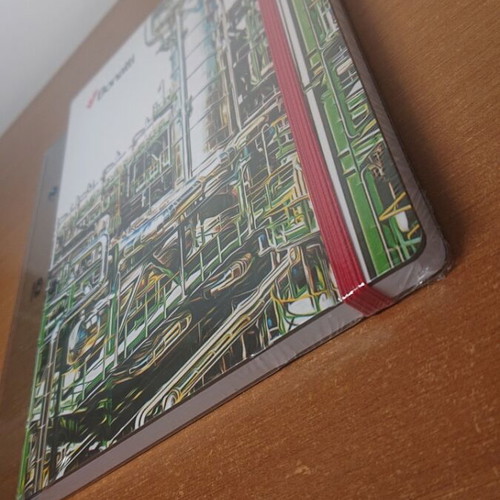 Notebook unused, size 21x15 cm