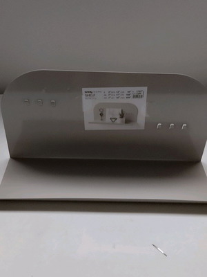 Metal wall shelf for keys new, beige