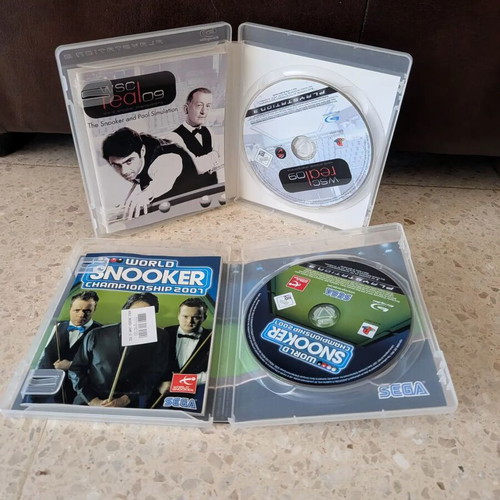 Snooker games used, World Championship Snooker 2007 and WSC Real 09 for PS3