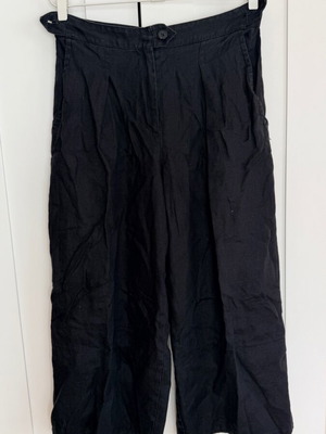 Zini linen pants black summer women's size 40 used