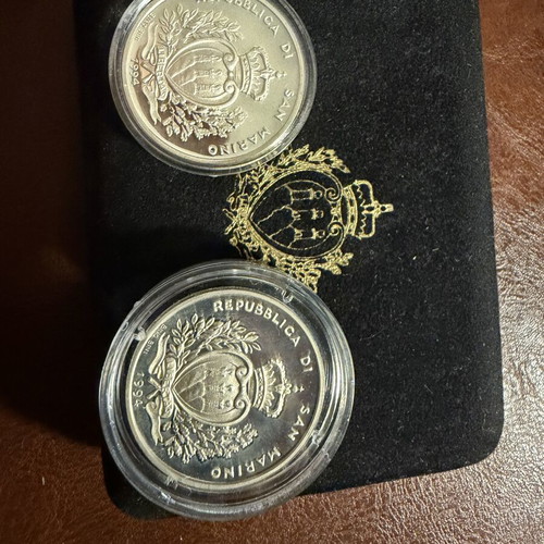 San Marino Proof Coin Collection 1994 World Cup like new